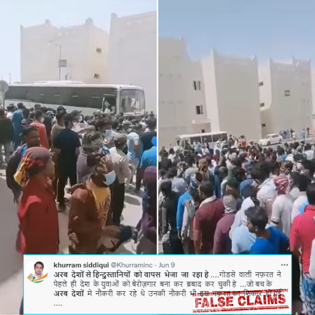 Old Video Circulated With Claim Of Hindu Workers Being Deported From Qatar After Nupur Sharma Controversy