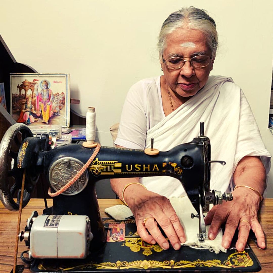 National Sewing Machine Day: This 91-Yr-Old Sewist From Kerala