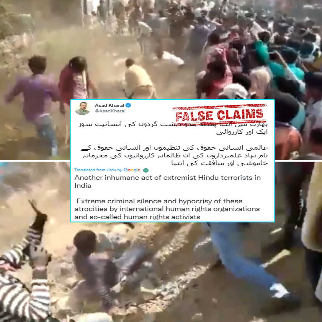 Old Video Of Mob Lynching In MP Falsely Shared As Hindu Mob Attacking Muslims After Recent Communal Clash