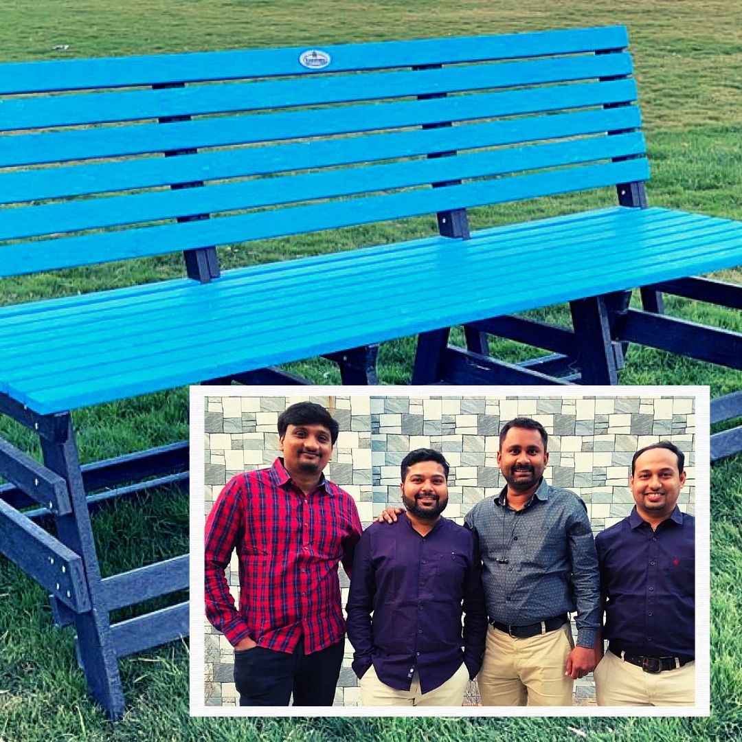 This Startup Converts Recycled Plastic Into Sustainable Furniture, Segregated Over 2500 Metric Tons Of Dry Waste