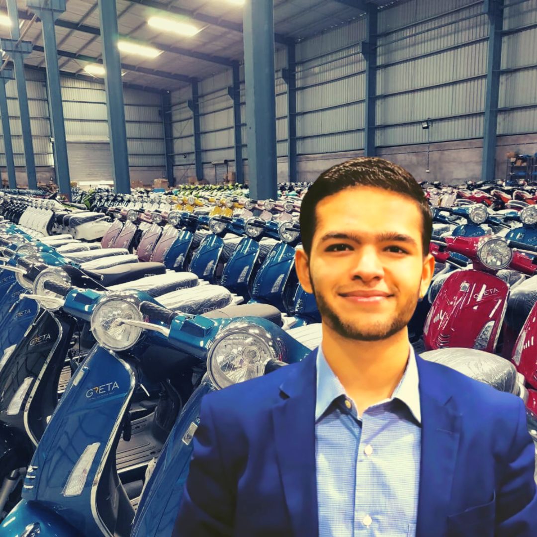 This Young Entrepreneur Makes E-Scooters At Affordable Prices, Contributes To Global Carbon Footprint Reduction