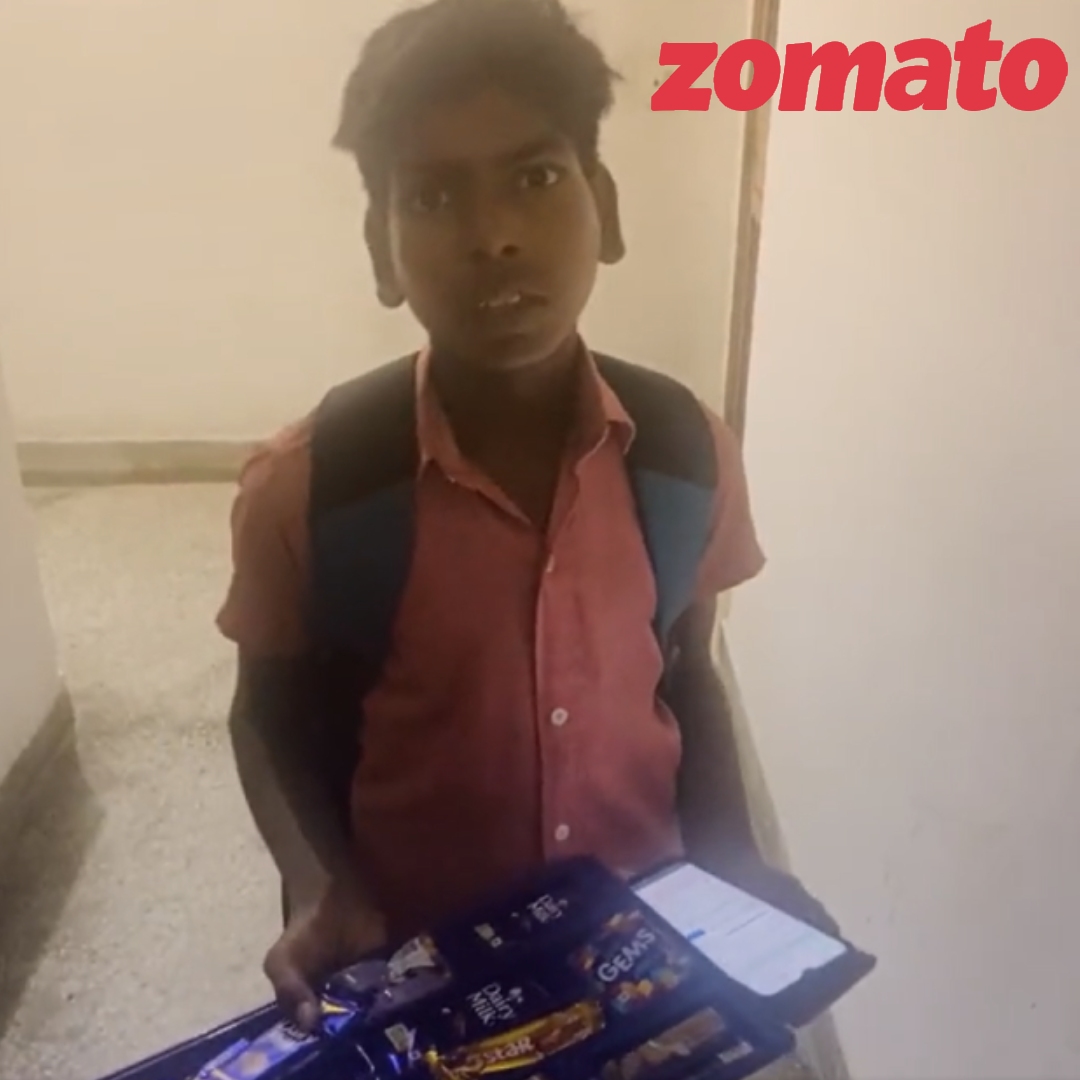 7-Year-Old Works As Zomato Delivery Boy, Netizens Divided Over Viral Video