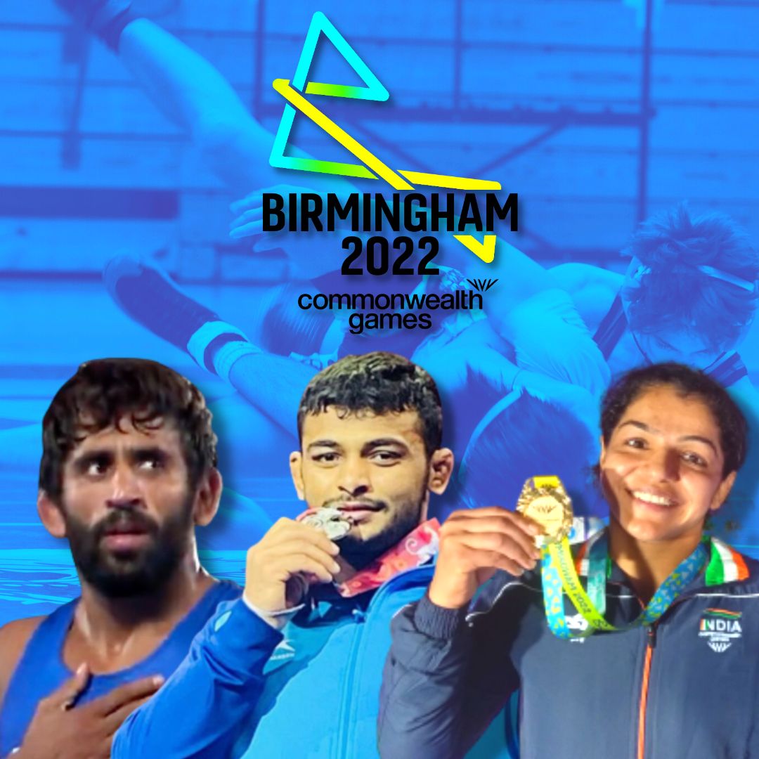 CWG 2022: Wrestlers Bajrang Punia, Deepak Punia, Sakshi Malik Bag Gold For India