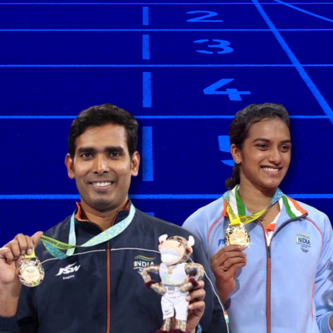 CWG 2022: India Finishes Off In Style; PV Sindhu, Achanta Sharath Kamals Gold Takes Final Medal Tally To 61
