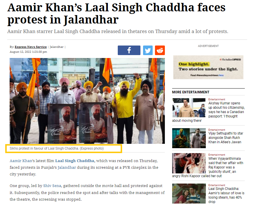 Laal Singh Chaddha review: #BoycottLaalSinghChaddha was a PSA, not  propaganda! - The South First