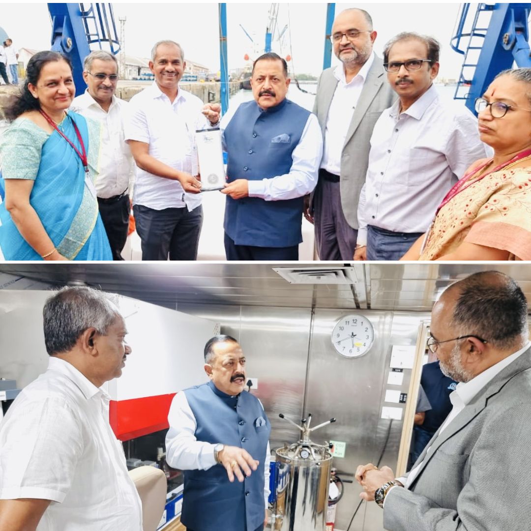 Minister Jitendra Singh Launches Indias First Saline Water LED Lantern Roshini, Lauds NIOT