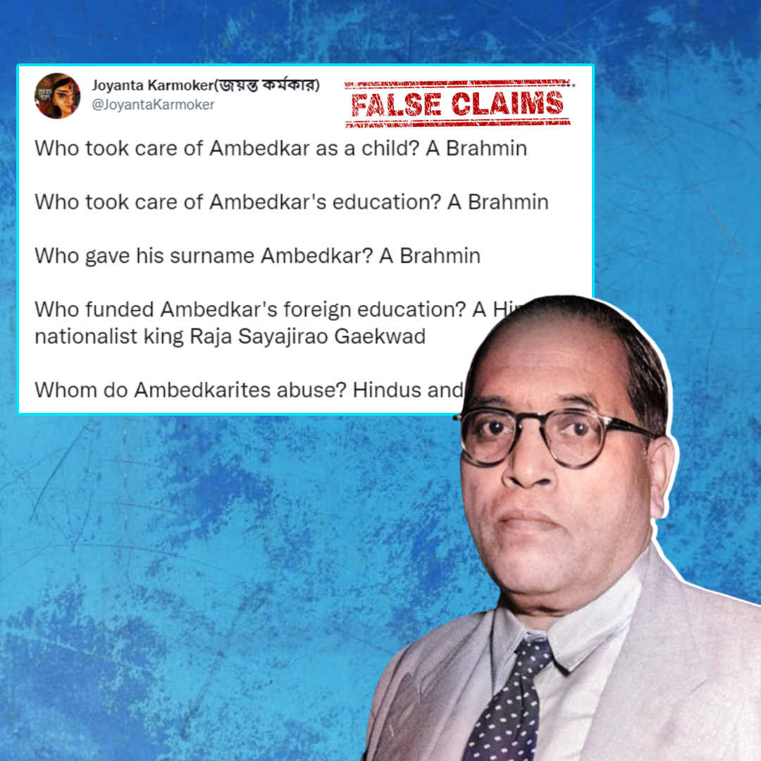 Was It Brahmins Charity That Helped Dr Ambedkar With Education, Upbringing And Being Successful? Here Are The Facts