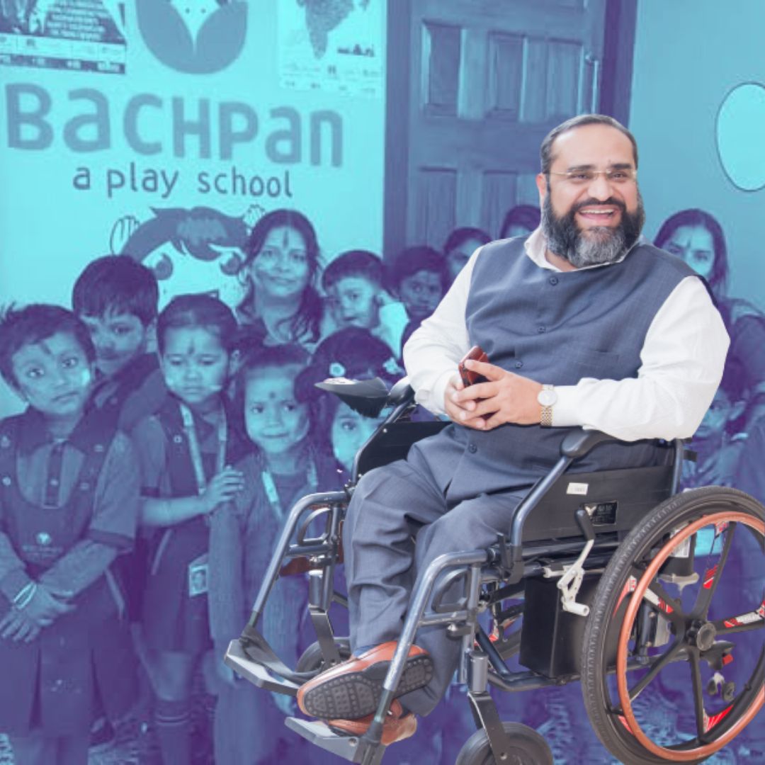 Turning Sympathy Into Empathy: Heres How An Edupreneur Suffering From 70% Disability Changed How Disabilities Are Viewed