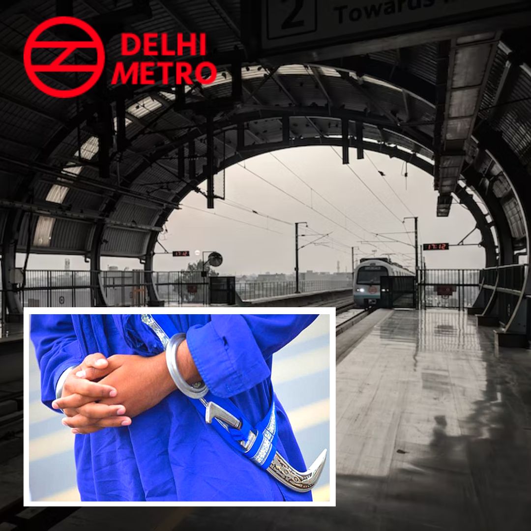 Sikh Man Carrying Kirpan Stopped From Entering Delhi Metro; Minorities Commission Asks DMRC To Explain