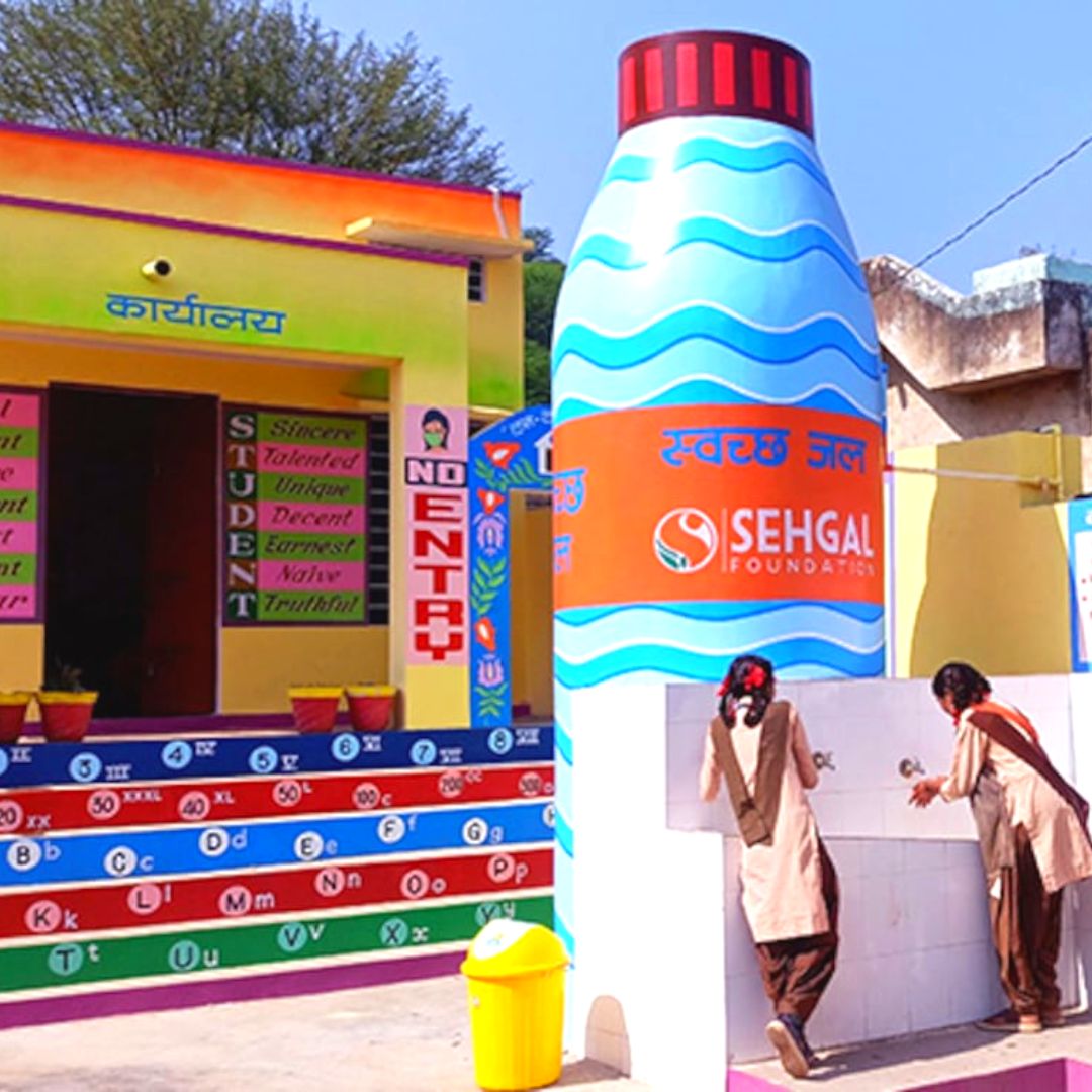 Rajasthan: Govt School In Alwar With Selfie Point, Bottle-Shaped Water Tank Sees Enrollment Double