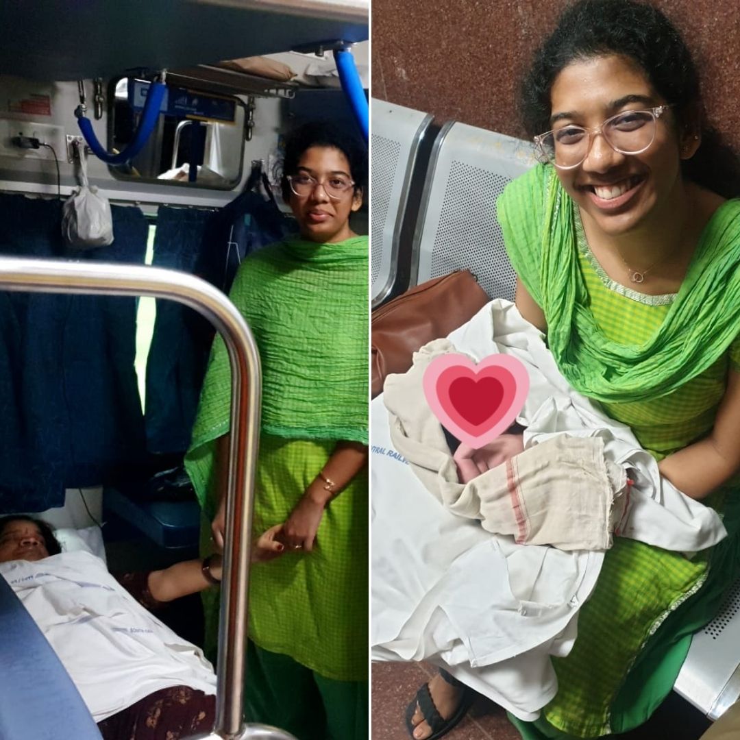 Andhra Medico Helps Deliver Baby On Moving Train, Receives Praises By Railway Authorities And Netizens