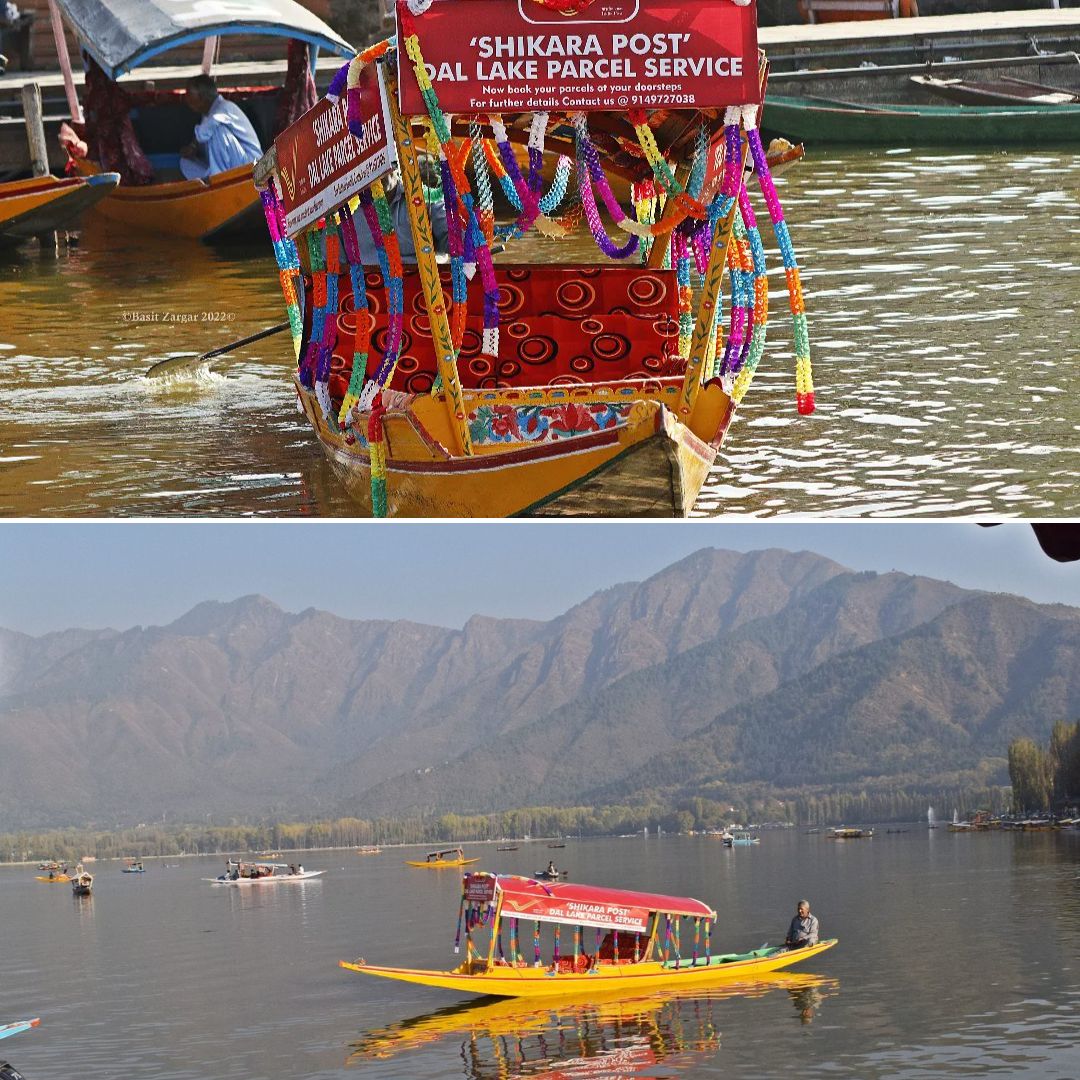 Jammu & Kashmir: First-Of-Its-Kind Shikara Post Service Introduced For People Living On Dal Lake