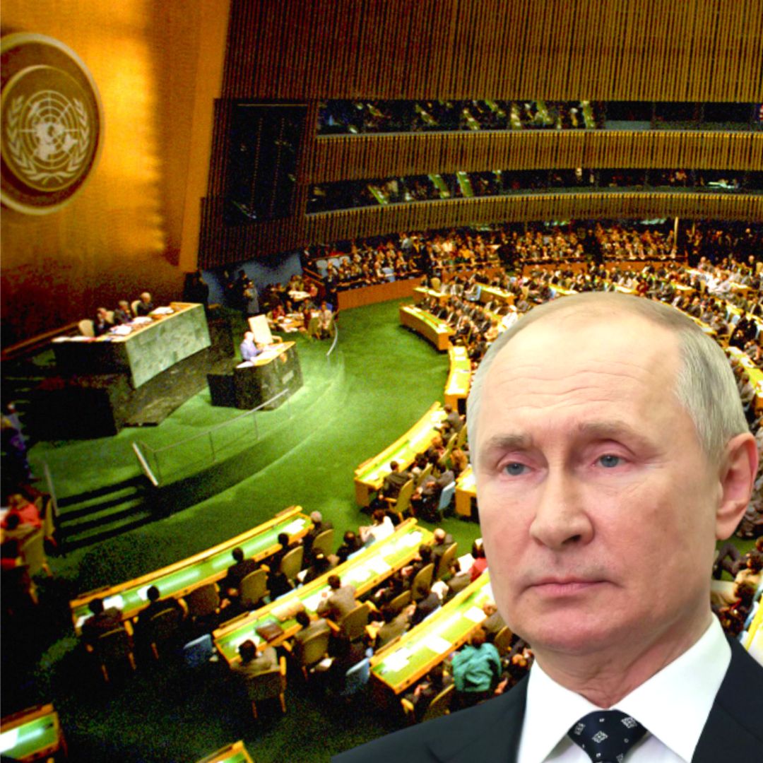 India Abstains From UNGA Vote Condemning Russias Annexation Of Ukrainian Regions