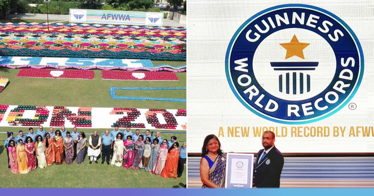 Air Force Wives Welfare Association, AFWWA has made the Guinness world  record by making over 41 thousand knitted woolen caps in mere thre... |  Instagram