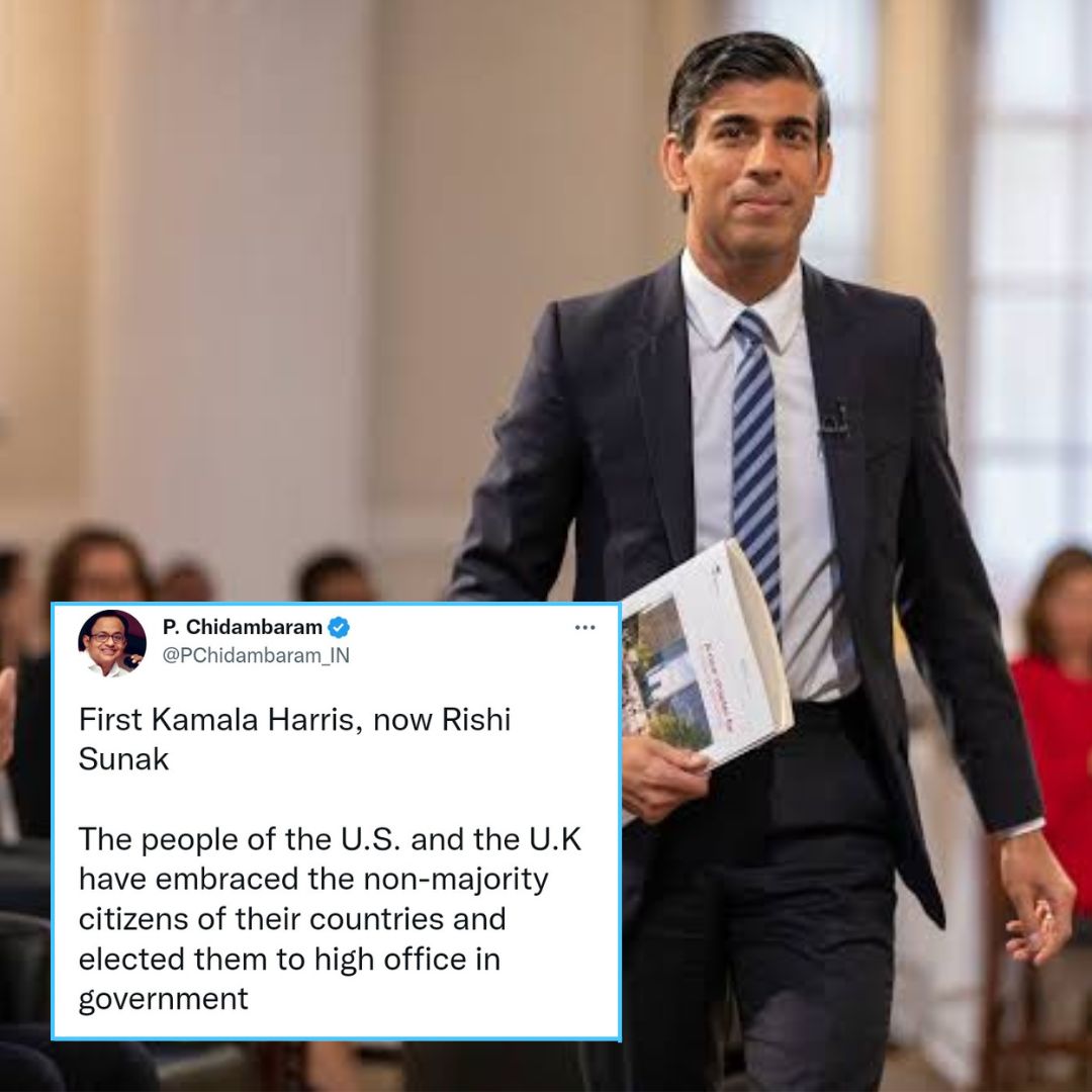 Heres How Global & Indian Politicians Reacted To Rishi Sunak Becoming First Indian-Origin PM Of UK