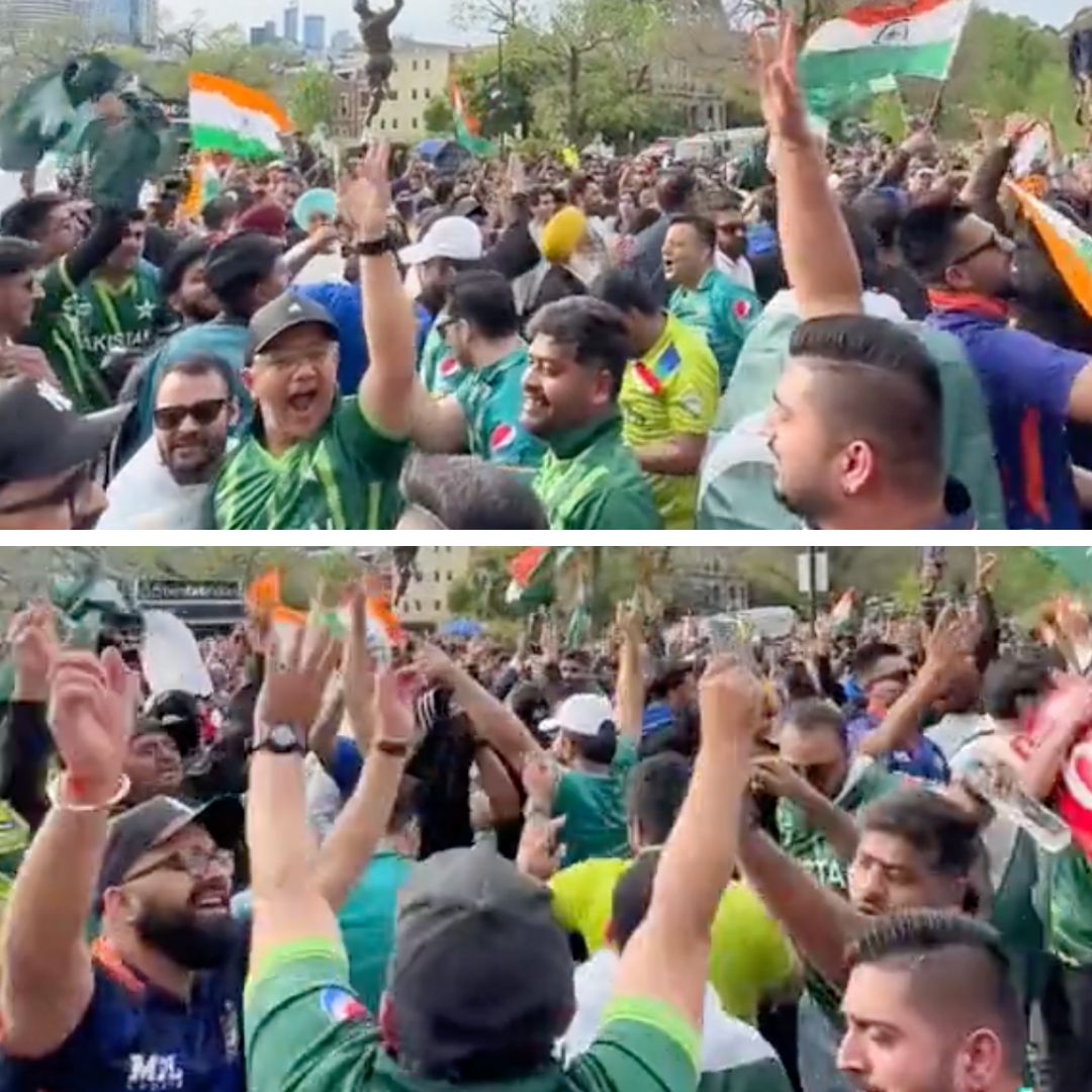 Wholesome! India, Pakistan Cricket Fans Grooving Together Shows Exactly Why This Rivalry Is So Special