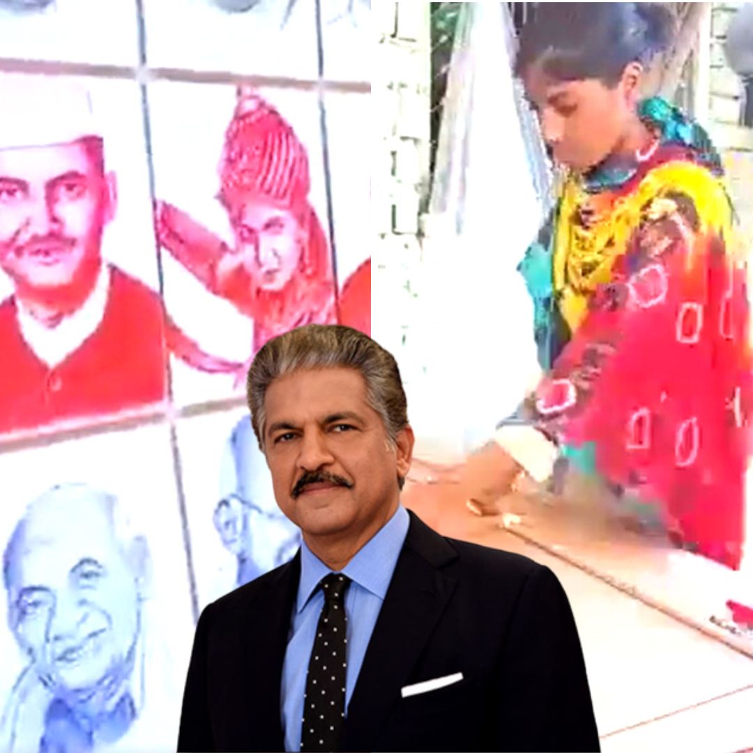 Young Girl Estounds Internet By Drawing 15 Portraits At Once, Anand Mahindra Offers Financial Assistance