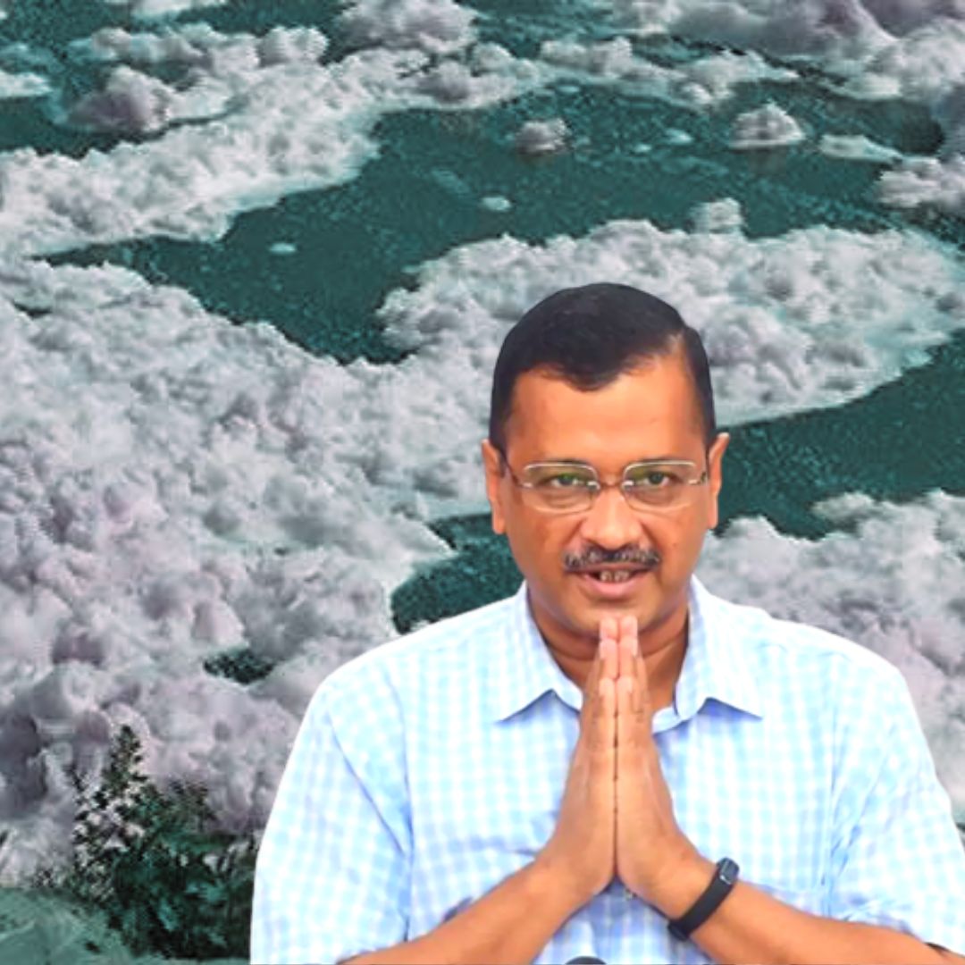 Opposition Alleges Govt Using Poisonous Chemical To Suppress Yamuna Froth, AAP Says As Per Centres Advice