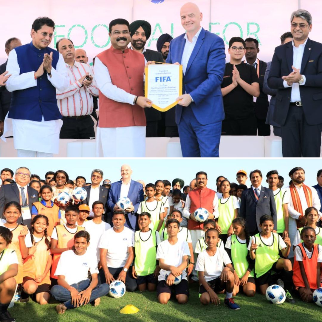 FIFA President Signs MoU With Education Ministry, Aims To Impart Life Lessons Through Sports