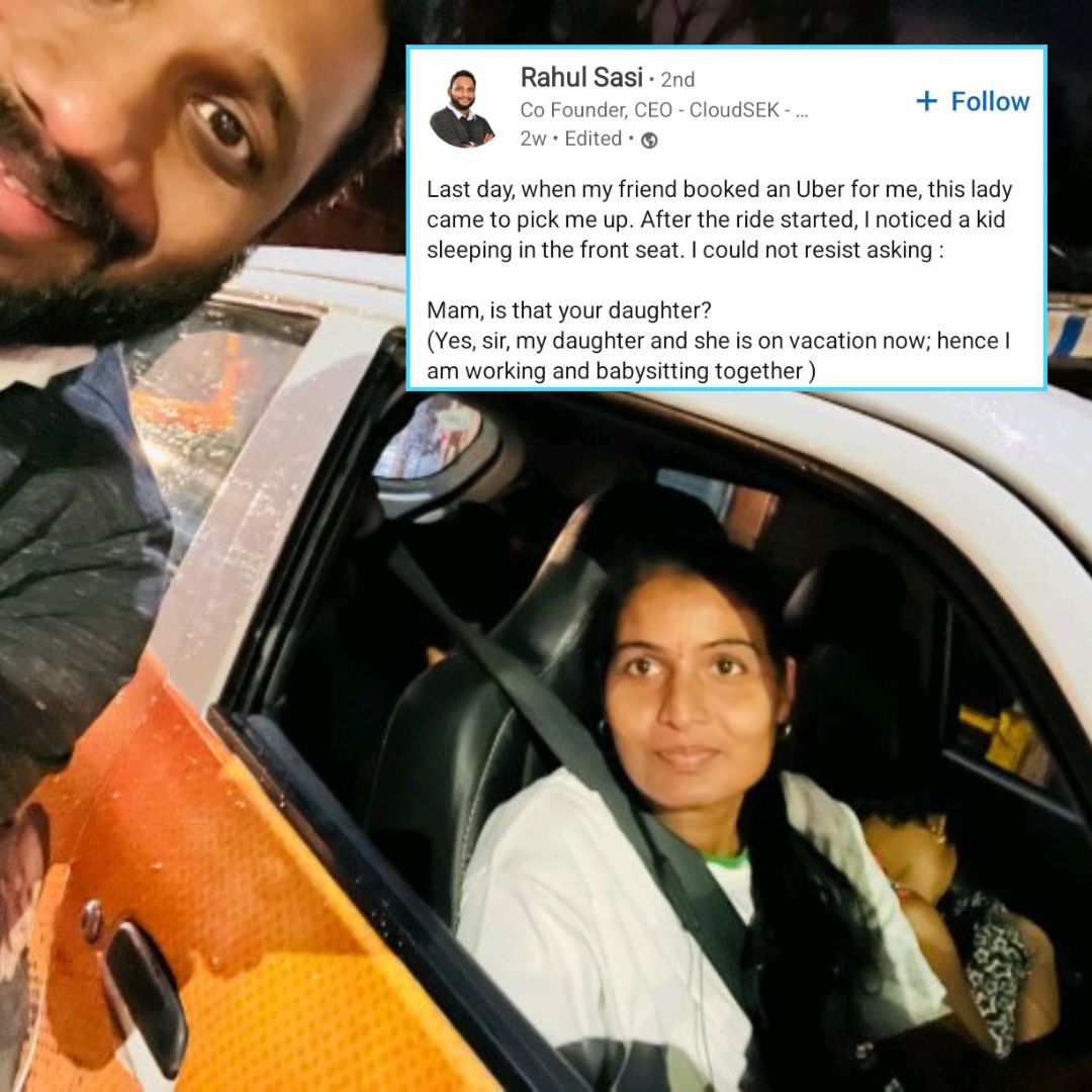 This Working Mother Driving Around Uber With Her Daughter Is Winning Hearts Online