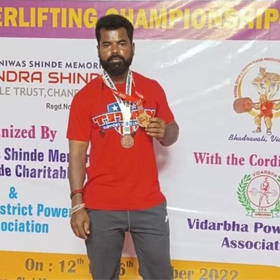 Sanitary Worker From Andhra Pradesh Wins Gold In Powerlifting, Seeks Govt Support To Continue