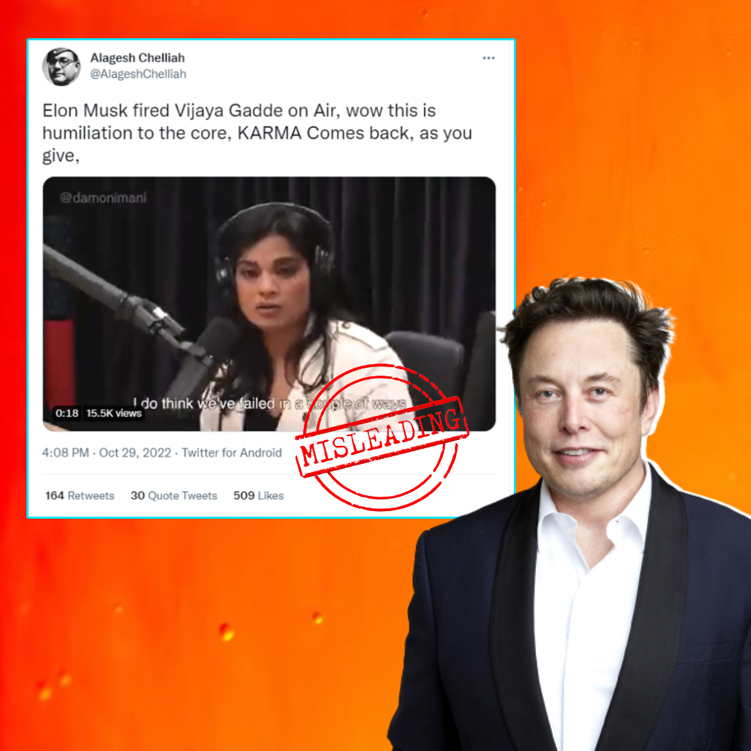 Did Elon Musk Fire Twitters Policy Chief Vijaya Gadde On Air? Know The Viral Truth Here!