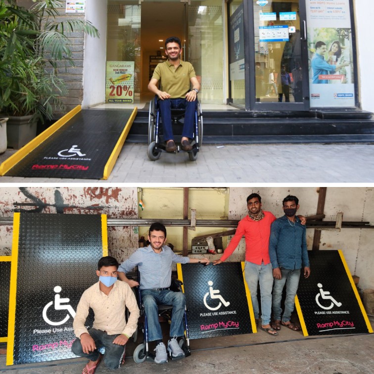 Towards Accessibility! RampMyCity, A Bengaluru-Based Start-Up, Is Making Cities More Accessible For The Differently Abled