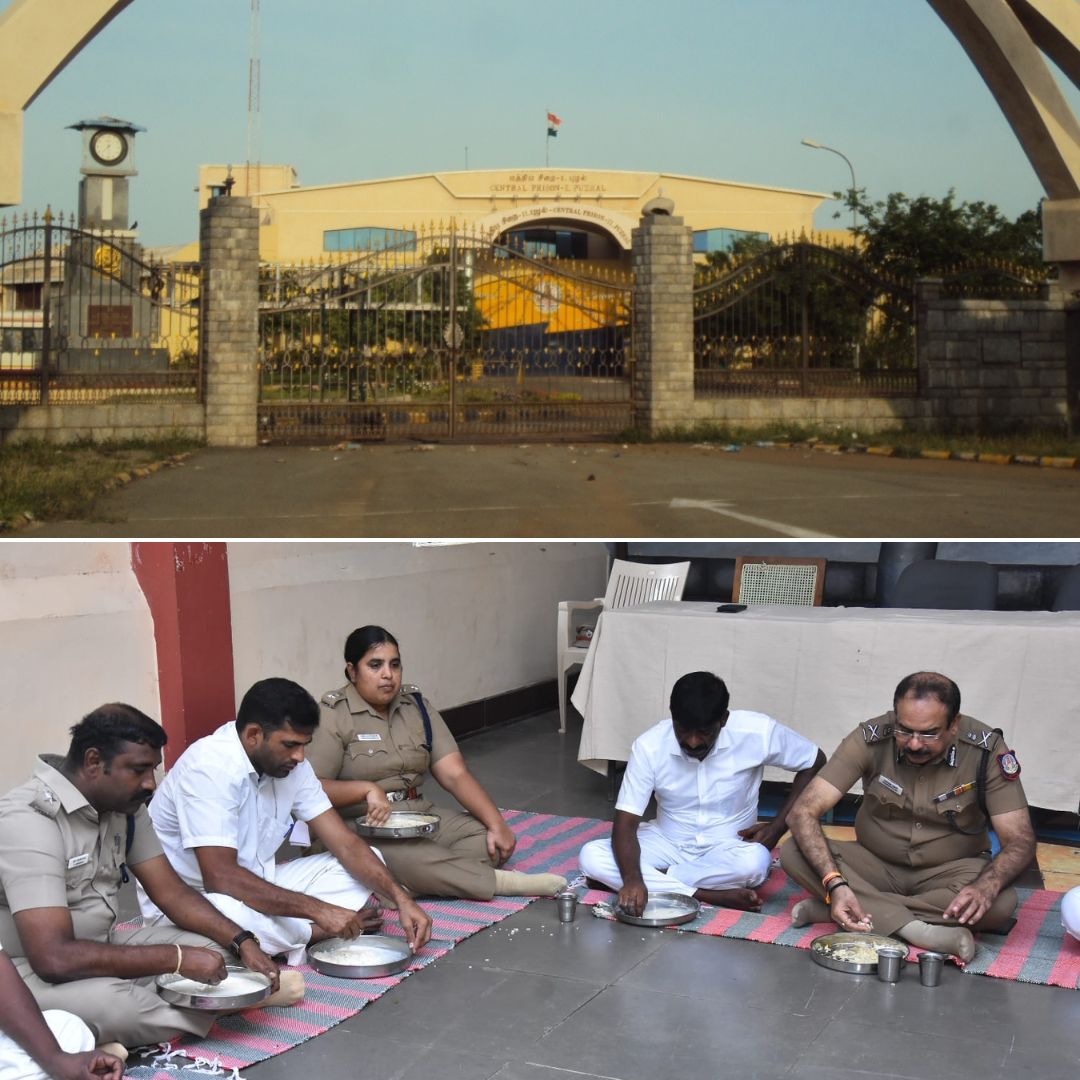 Committed To Bring Reforms: In A First, Tamil Nadu DGP Dines With Prisoners, Sets Example For Officials