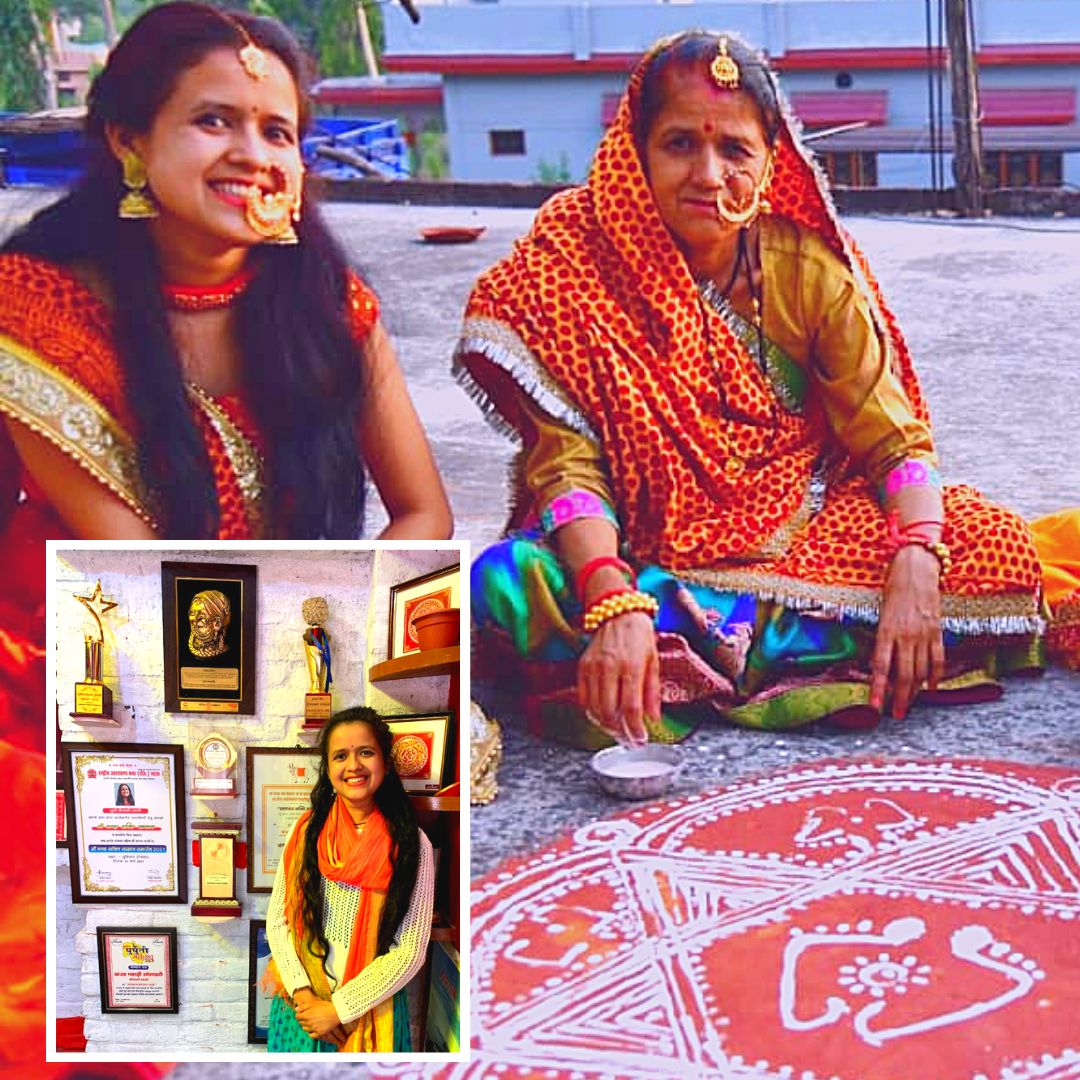 This 24-Year-Old From Uttarakhand Aims To Promote Traditional Kumaoni Artform, Empower Local Artists