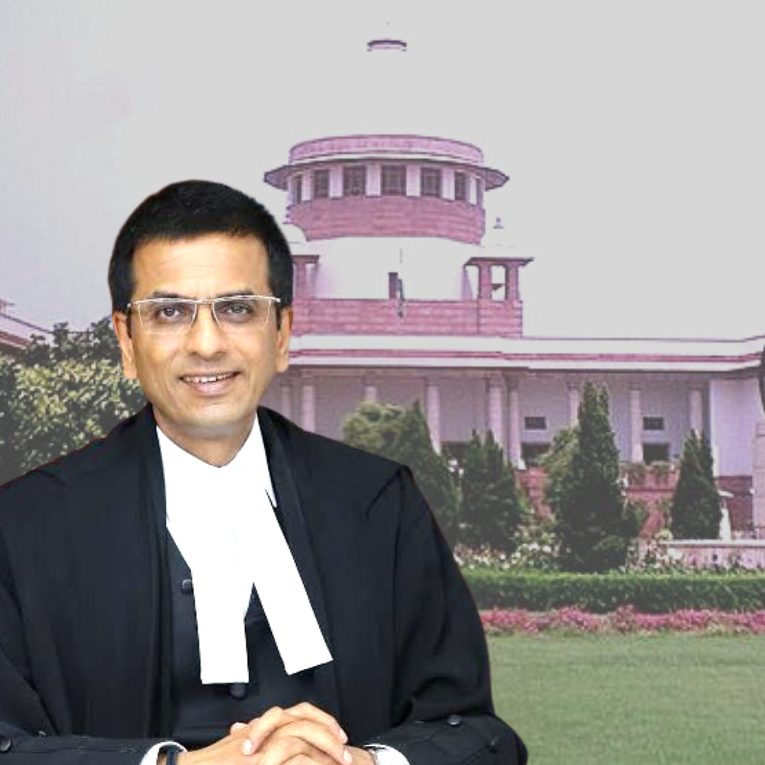 CJI Chandrachud Asks Visually-Challenged Lawyer To Help Make Courts More Disabled-Friendly