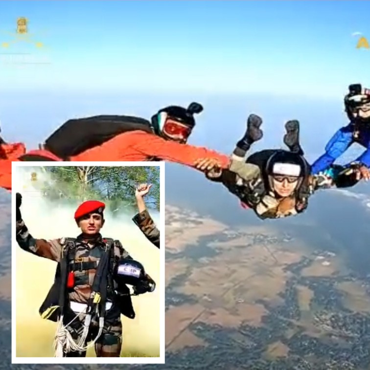 Reaching New Heights! Lance Naik Manju Becomes First Woman Skydiver Of Indian Army, Inspires Many