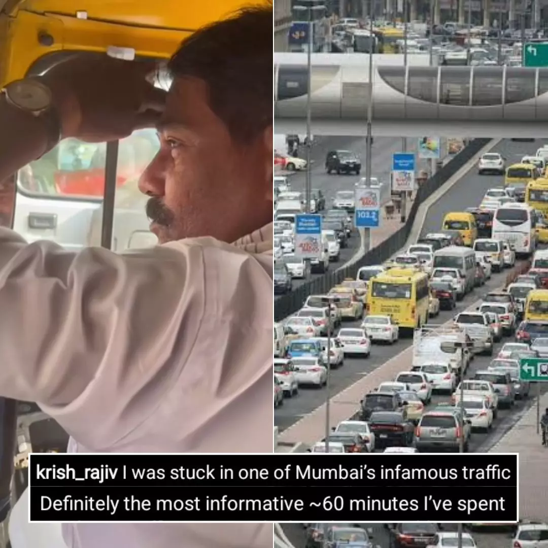 Heres How This Auto Driver Turned Mumbai Traffic Into Most Innovative Hour For This Passenger, Others