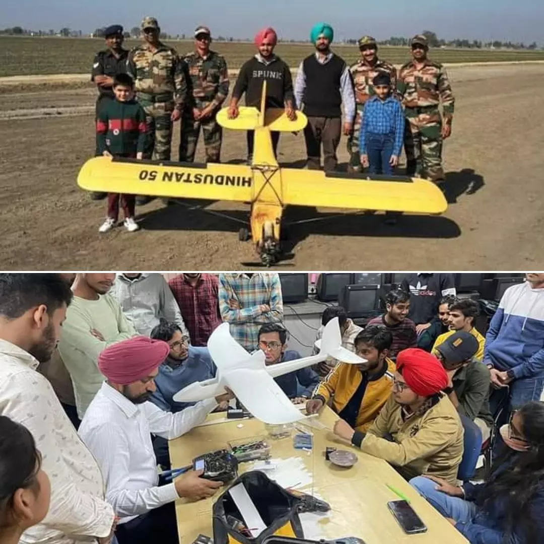 Giving Wings To Childhood Dreams! Farmer Learns & Teaches Students To Design & Fly Aircrafts