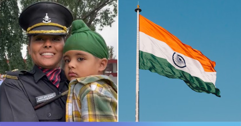 'Nationhood Before Motherhood': Lt Harveen Kaur Adorns Uniform After ...