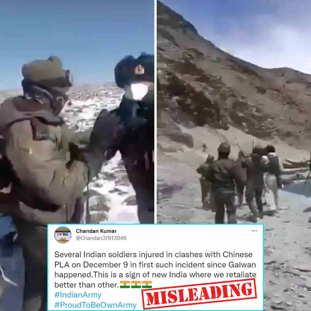 Old Videos Of Clashes Between Indian And Chinese Forces Viral As Recent Footages From LAC Clash In Arunachal Pradesh