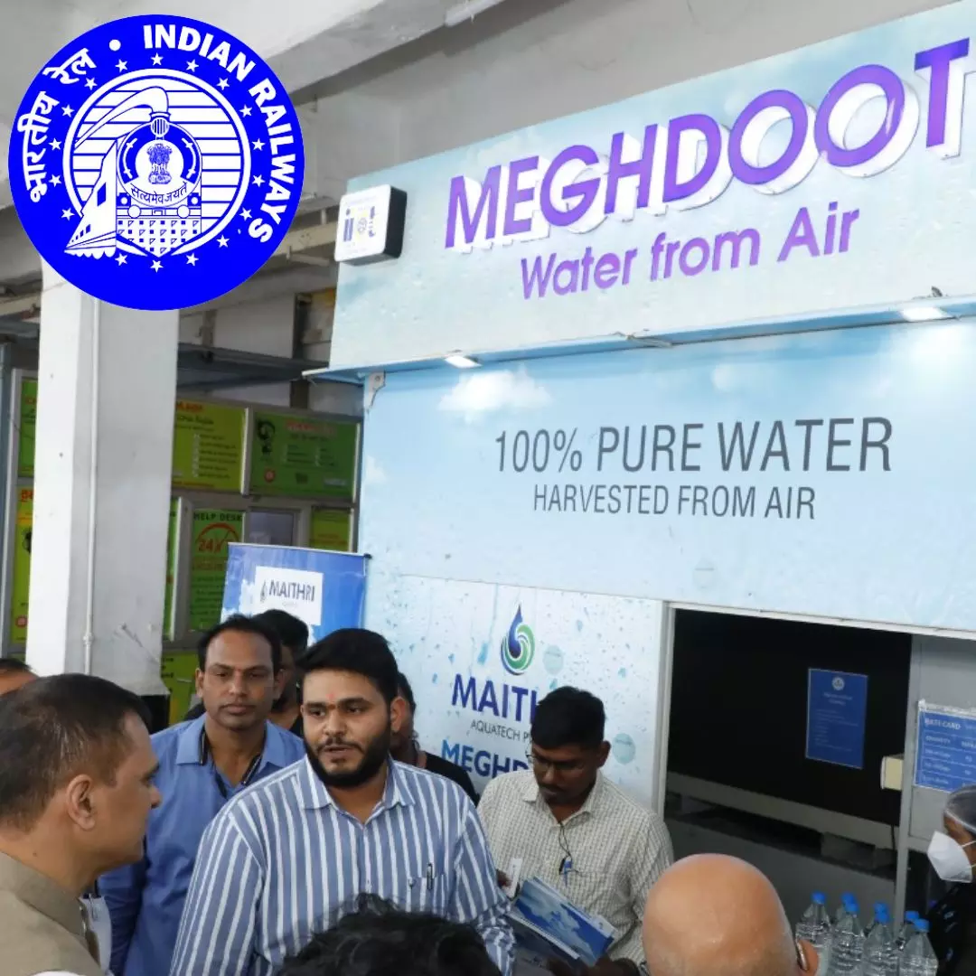 Indian Railways Meghdoot Initiative Allows To Drink Water Harvested From Air: Know More