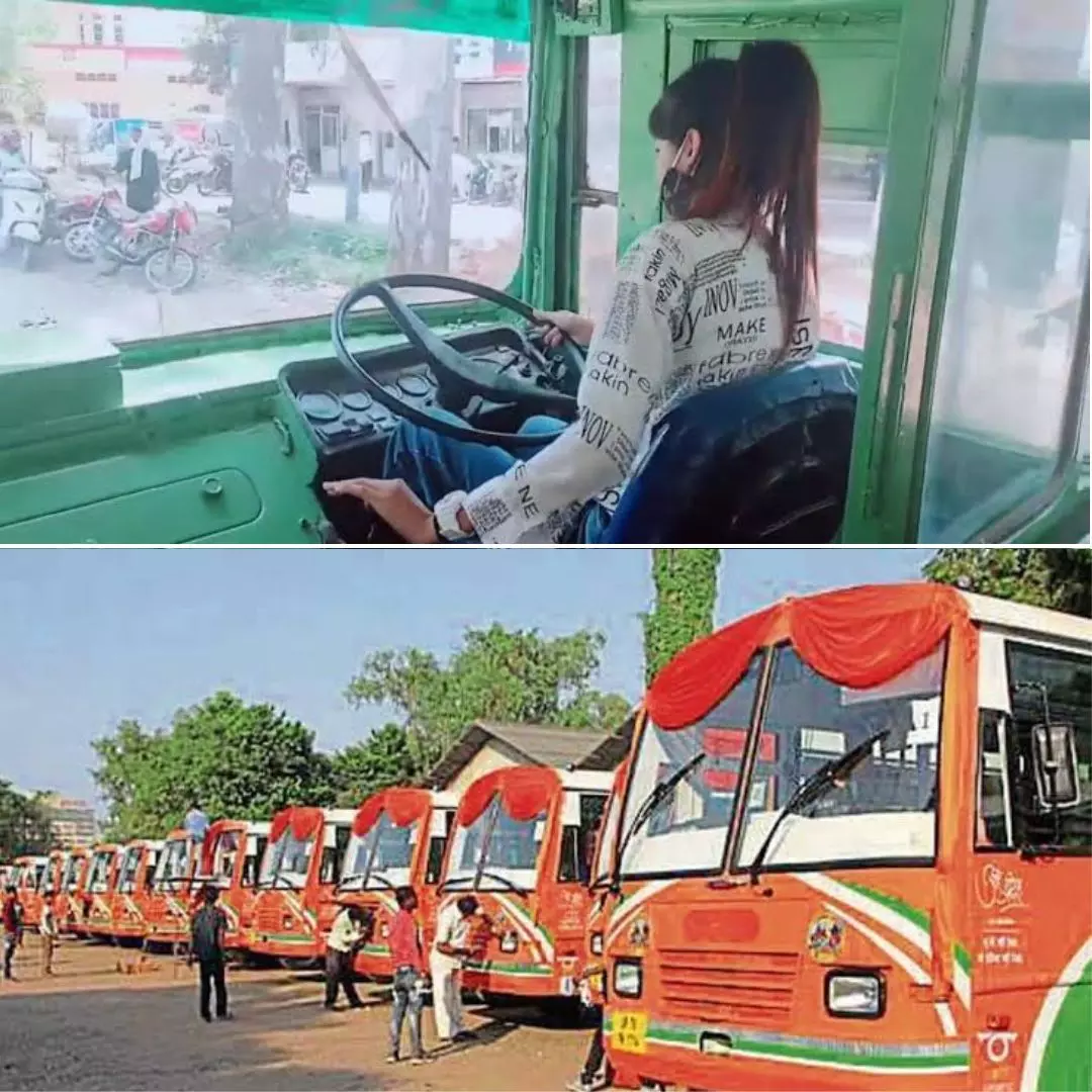 Steering Hope! Single Mother Becomes First Woman Govt Bus Driver In UP