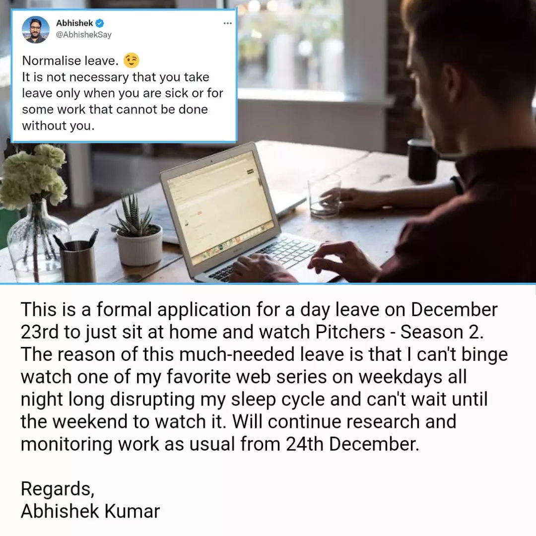 Twitter Users Leave Request To Binge-Watch Series Goes Viral; Stirs Work-Life Balance Discussions