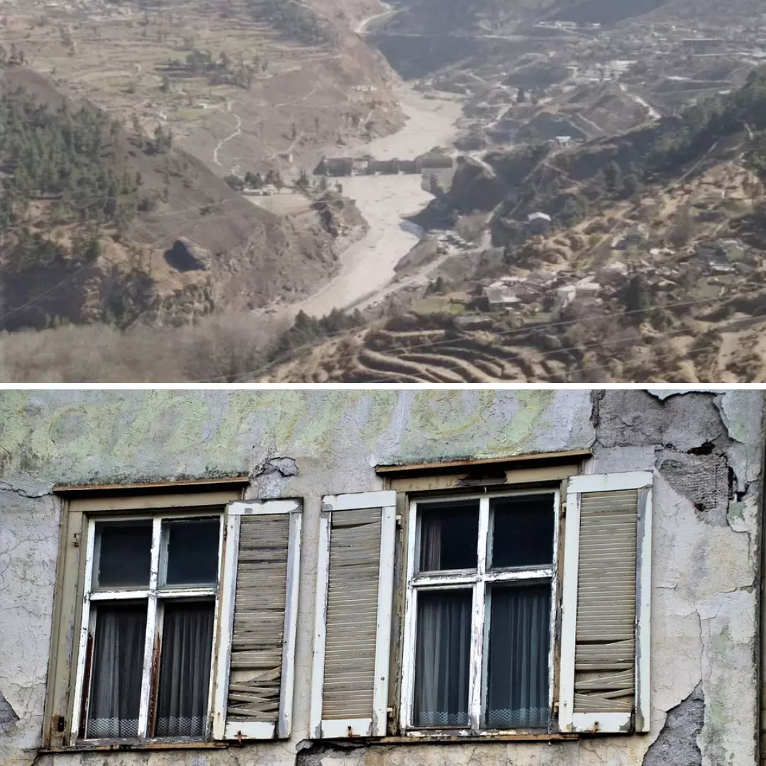 Uttarakhands Joshimath Sinking! Cracks Emerge In Over 500 Buildings, Expert Team Inspects The Town