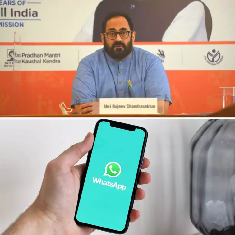 WhatsApp Shares Incorrect Map Of India, Gets Called Out By IT Minister Rajeev Chandrashekhar