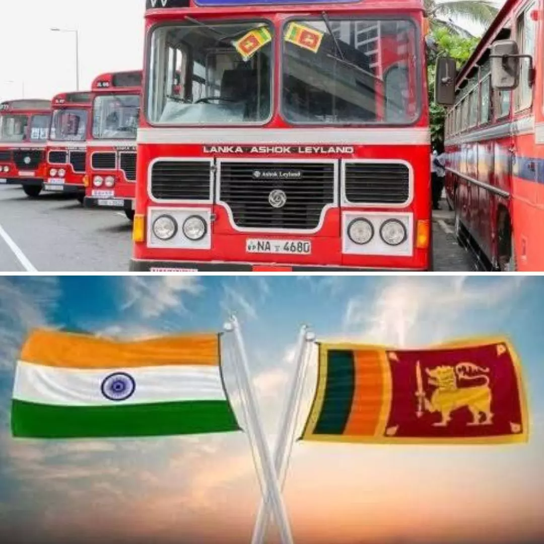 India Provides 75 Buses To Cash-Strapped Sri Lanka Under Neighbourhood First Policy; Know More