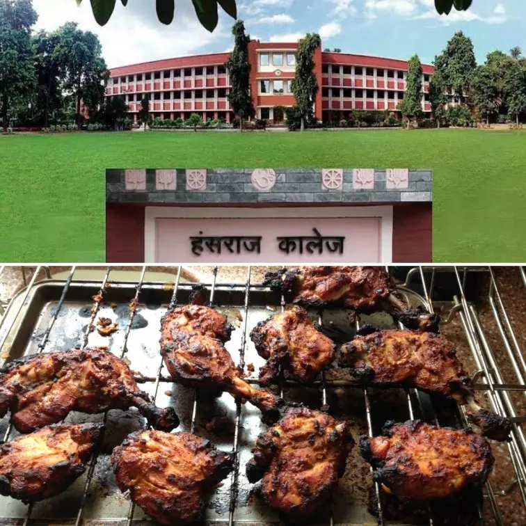 Student Group To Protest Ban On Non-Vegetarian Food At Delhis Hansraj College