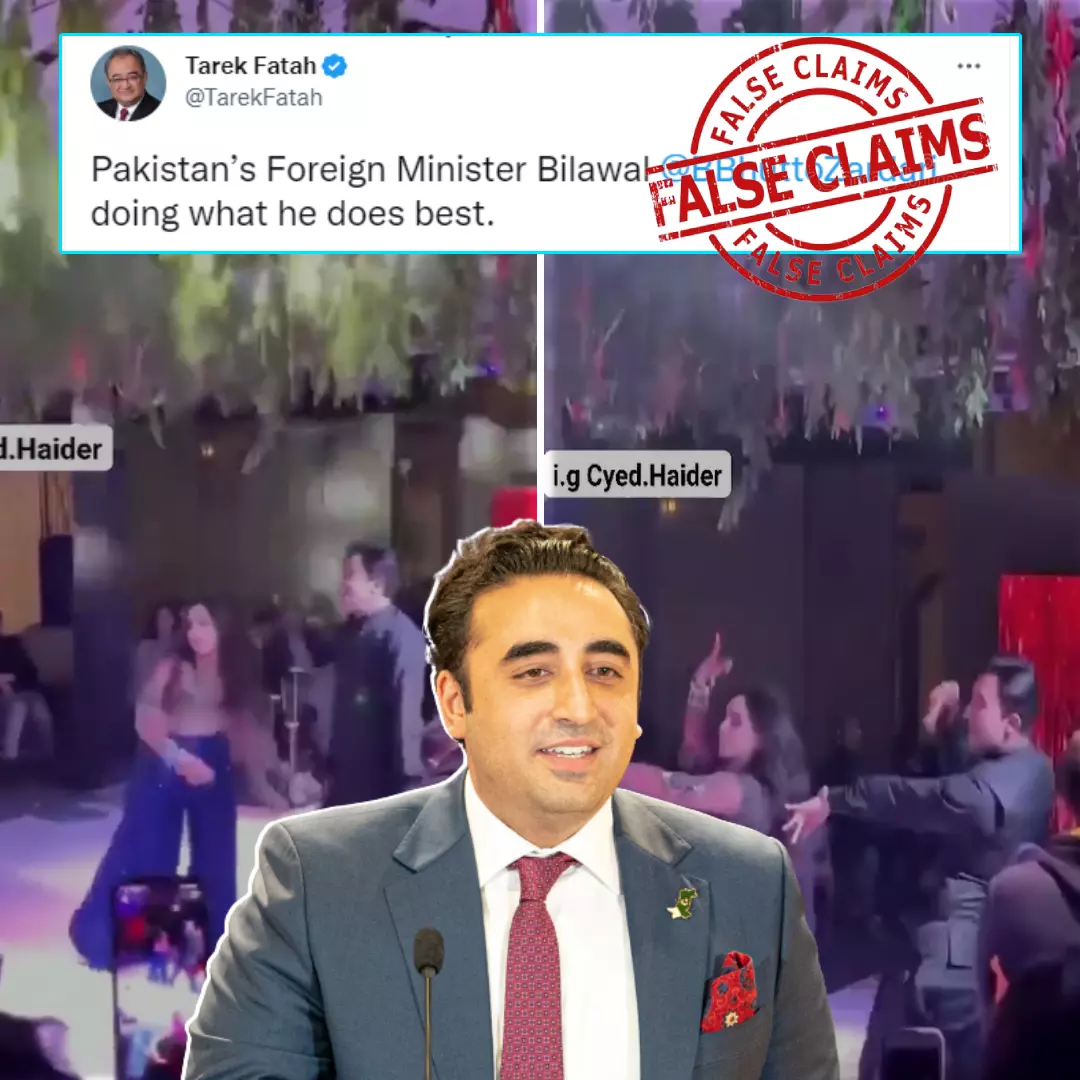 Does This Viral Video Show Bilawal Bhutto Grooving To Song Besharam Rang? No, Viral Claim Is False
