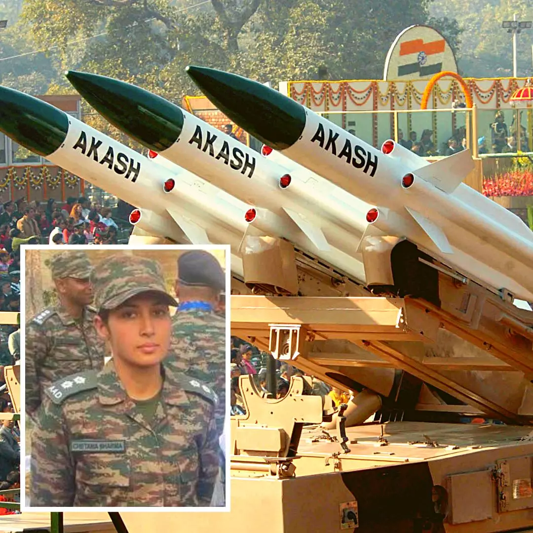 Indian Armys Lt Chetana Sharma To Lead Made-In-India Akash Missile System At R-Day Parade, Know About Her