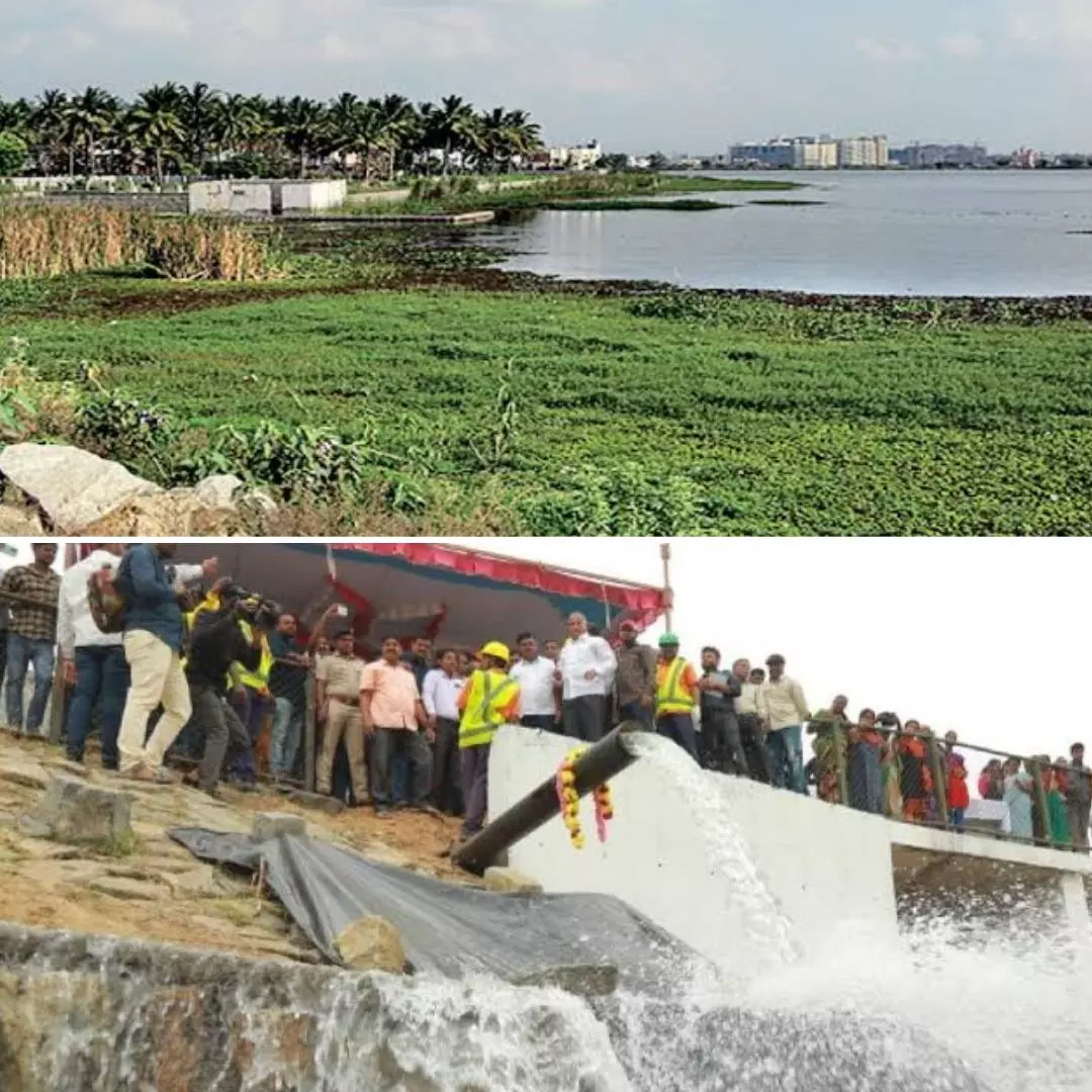 Treating Water Bodies! Bangalores Nayandahalli Lake Gets Filled With Purified Wastewater