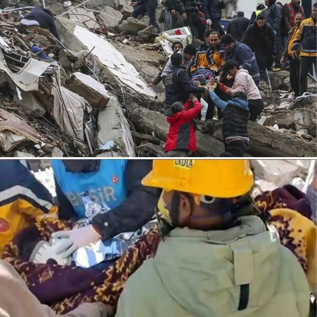 Turkey-Syria Earthquake: Death Toll Surpasses 24,000; NDRF & Indian Armys Field Hospital Continues Rescue Mission