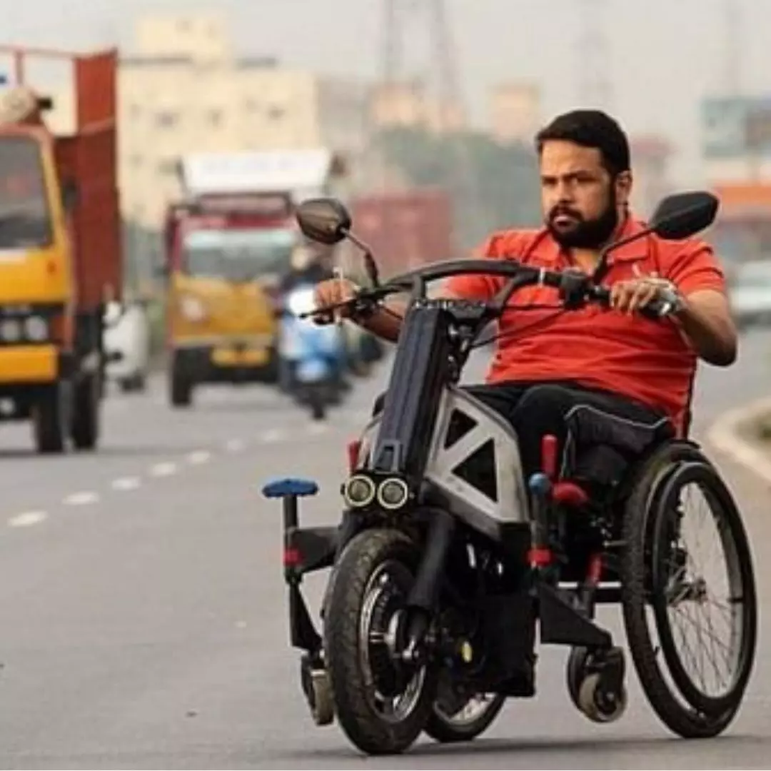 Wheeling Innovations! This Odia Engineer Turns Wheelchairs Into Motorised Electric Vehicles