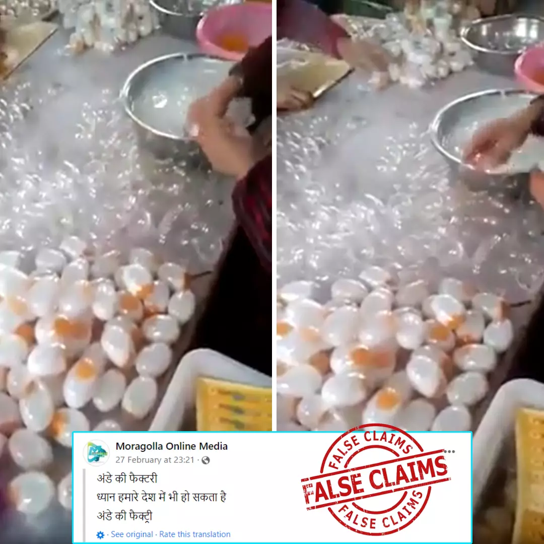 Does This Video Show Plastic Eggs Being Sold As Real? No, Viral Claim Is False