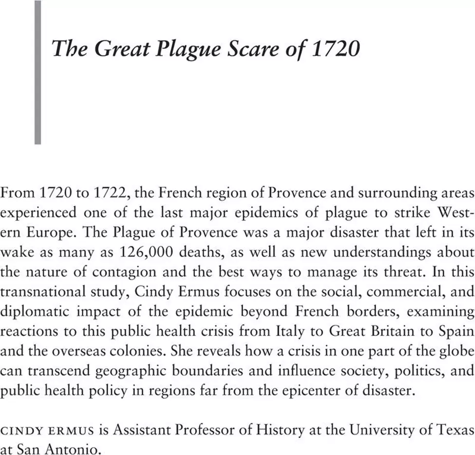 Image Credit:The Great Plague Scare of 1720