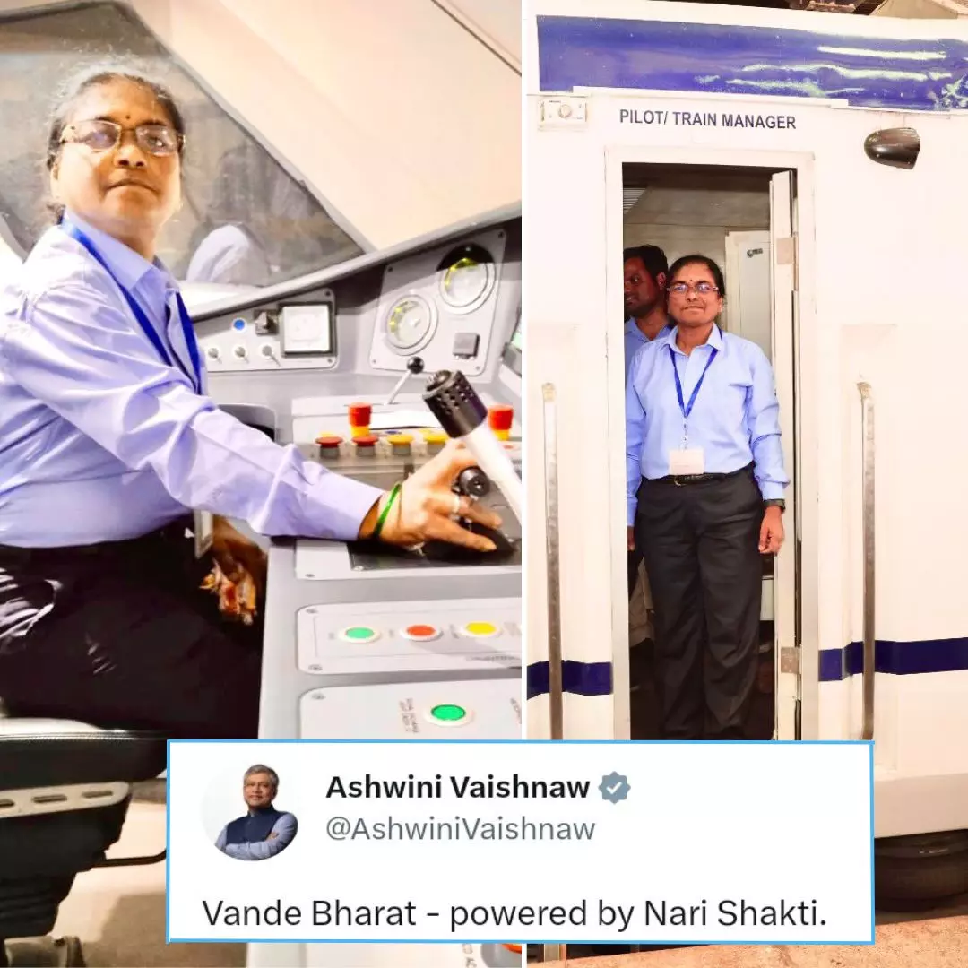 Powered By Nari Shakti! Asias First Woman Loco Pilot Steers Vande Bharat:  Know More